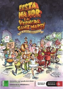 Cartell de la Festa Major 2019 de la Verneda