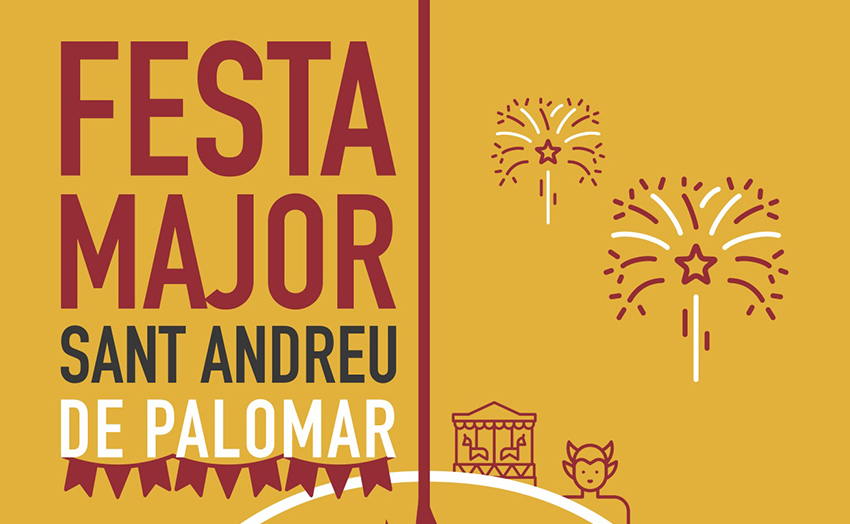 Cartell de la Festa Major de Sant Andreu 2019