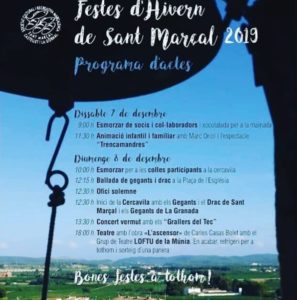 Cartell festes de Sant Marçal