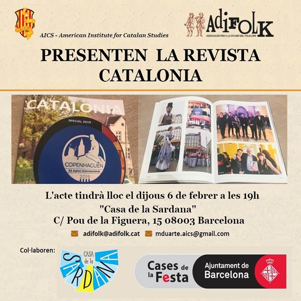 Cartell presentació revista Catalonia