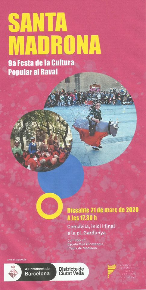 Cartell 9a Festa de la Cultura Popular al Raval