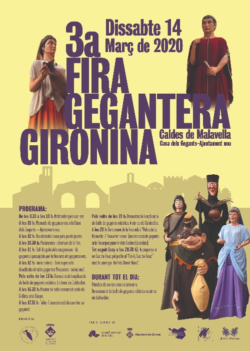 Cartell Fira Gegantera Gironina