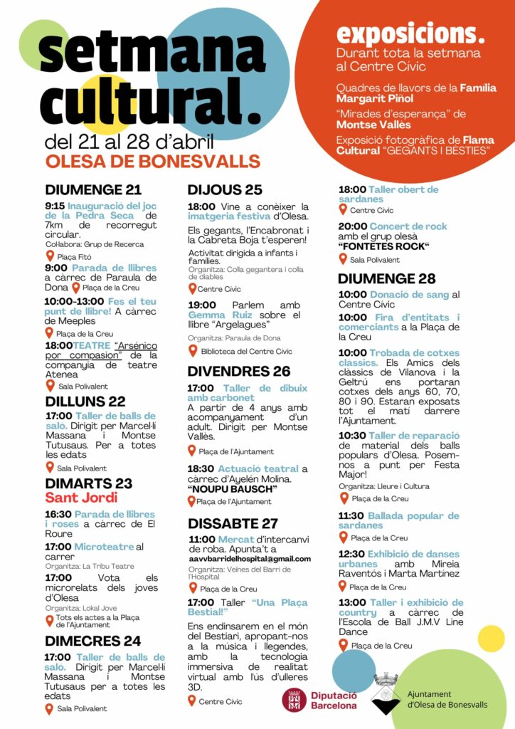 Setmana Cultural Olesa de Bonesvalls