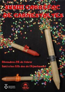 XXXIII Correfoc de Carnestoltes a Argentona